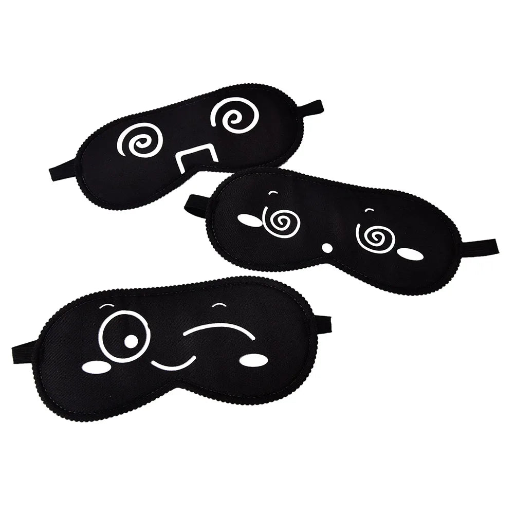 Sleeping Eye Mask for Light Blocking | Comfortable Black Sleep Mask for Travel and Re lifestyle view