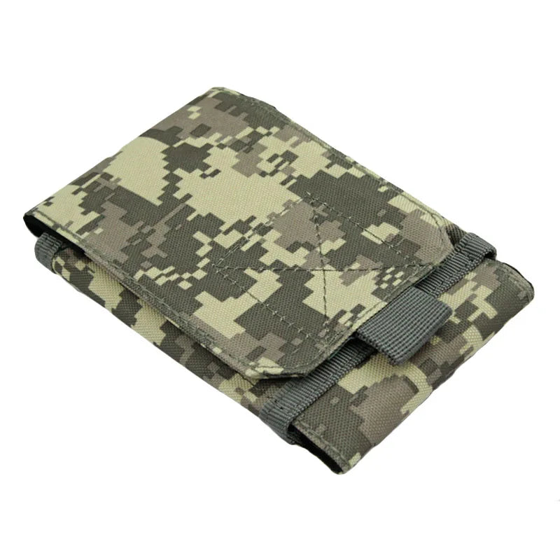 Outdoor Tactile Phone Pouch | MOLLE System Cell Phone Holder additional angle