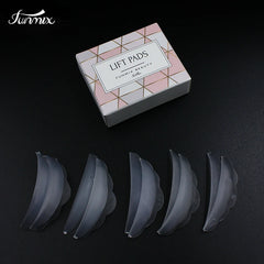 Reusable Silicone Eyelash Perm Pads | 5-Pair Lash Lift Kit for Home & Salon