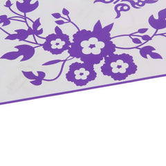 Butterfly Flower Wall Sticker | Bathroom Decor Wall Decals detail view