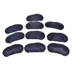 Satin Sleep Mask Set | 10-Pack Soft Eye Covers for Travel and Rest alternate view