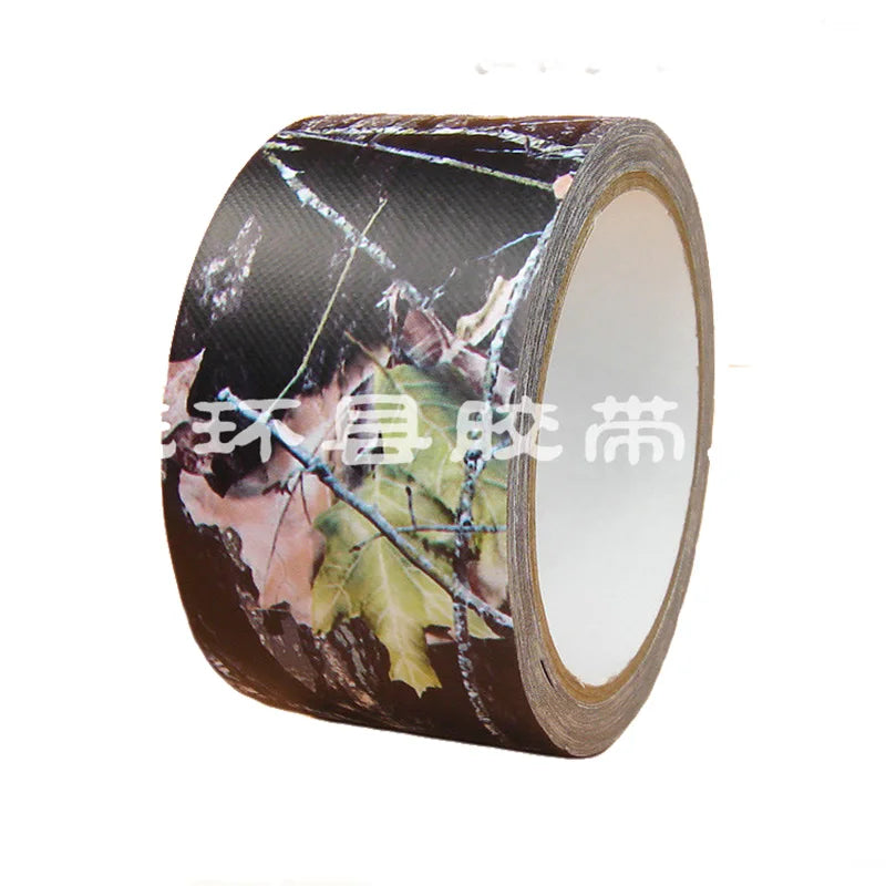 5M Outdoor Camouflage Tape WRAP Hunting Waterproof Self Adhesive Camo Tape Stealth Banda detail view