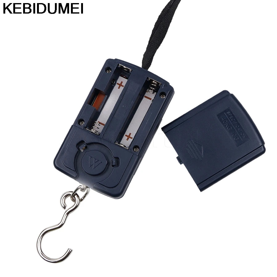 1PC Multifunctional Mini 40kg/10g Digital Hanging Scale | Portable Pocket Hook Scale f close-up view