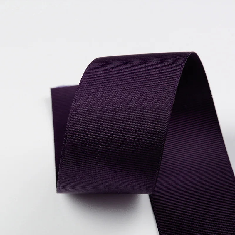 10 Meters Grosgrain Polyester Ribbon for DIY Crafts Gift Wrapping Wedding Christmas De close-up view