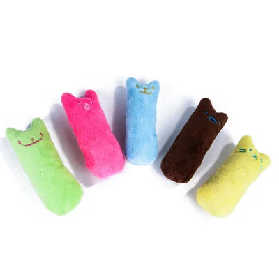 Teeth Grinding Catnip Toys Funny Interactive Plush Cat Toy Pet Kitten Chewing Vocal T alternate view