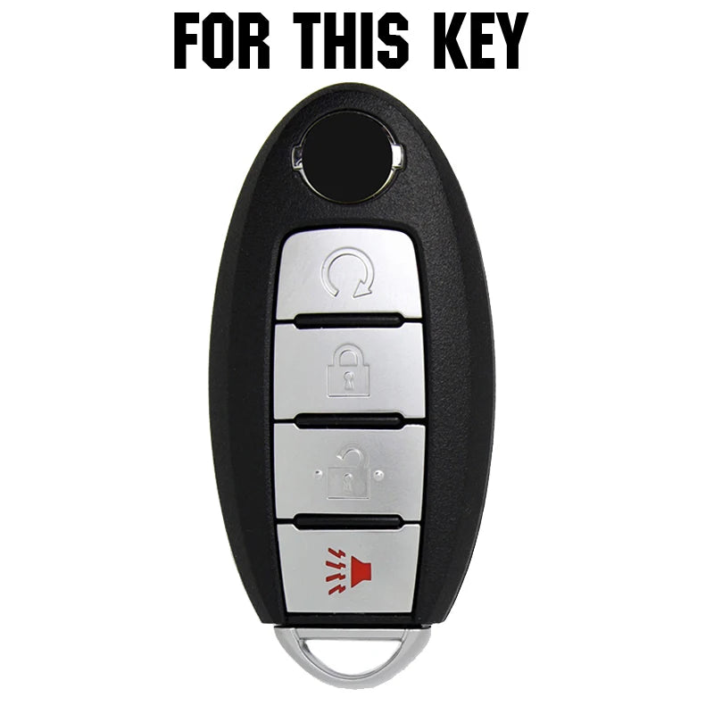 Nissan Silicone Key Fob Cover | 4 Button Car Remote Protector alternate view