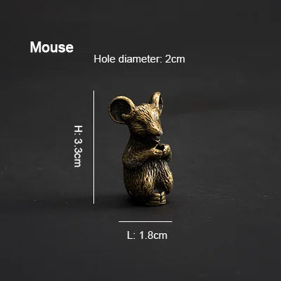 PINNY Metal Chinese Zodiac Incense Holder | Mini 12 Animals Stick Incense Base alternate view