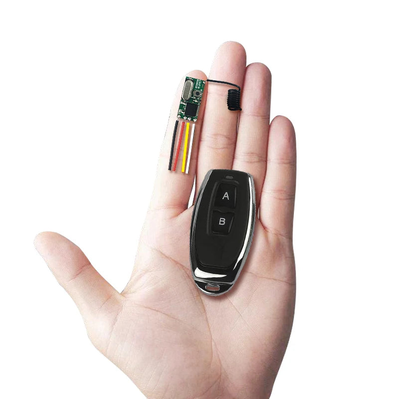 QIACHIP 433MHz Wireless Remote Control Switch Long Range Mini Receiver 3.6V 12V 24V and detail view