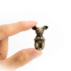 PINNY Metal Chinese Zodiac Incense Holder | Mini 12 Animals Stick Incense Base close-up view