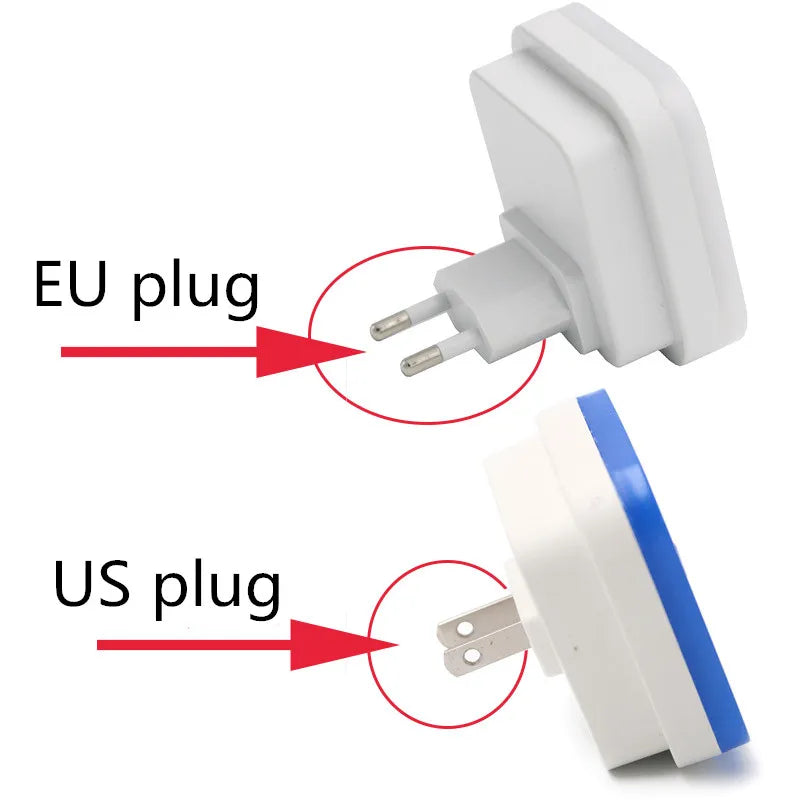 Wireless Sensor LED Night Light | Mini Square Plug-in Lamp for Baby, Kids, Living Roo lifestyle view
