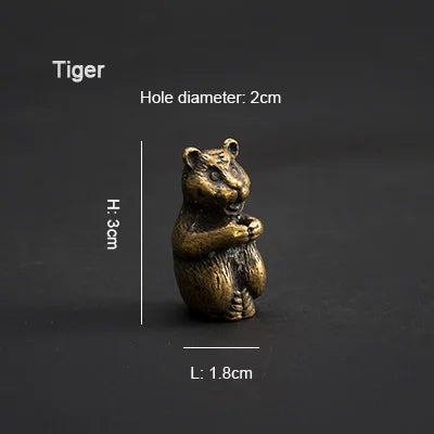 PINNY Metal Chinese Zodiac Incense Holder | Mini 12 Animals Stick Incense Base lifestyle view