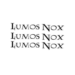 3 Pcs Lumos Nox Light Switch Sticker Set | Creative Magic Vinyl Decals for Home Decor alternate view