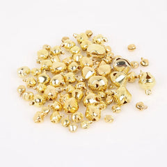 50-300Pcs Gold Jingle Bells Iron Pendants Hanging Christmas Tree Ornaments Christmas alternate view