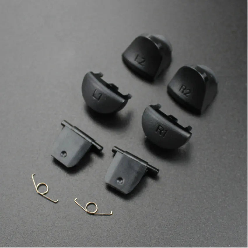 PS4 Controller Trigger Button Replacement Kit | L1 R1 L2 R2 Repair Parts with Springs detail view