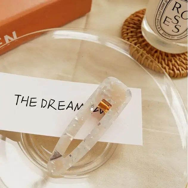 2019 Popular Fashion Acetate Sweet Hairpins Girls Hair Clips Pin Barrette Accessori additional angle