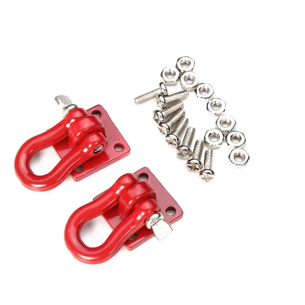 Rc Tow Trailer Chain Hook Shackles Mini Fuel Tank Oil Drum For 1/10 Crawler Car Axial Scx10 D90 Cc01 D110 Tf2 Trax Trx4 Trx6