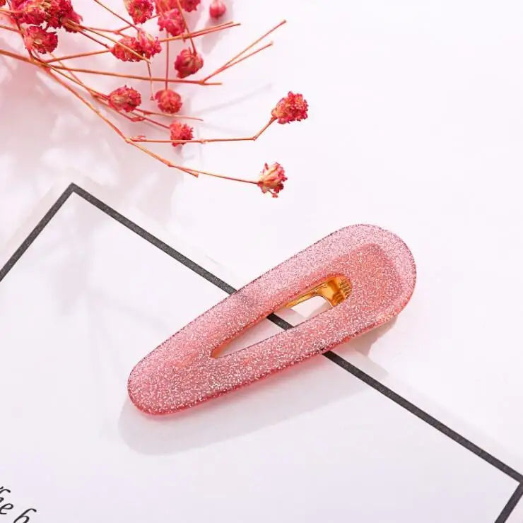 2019 Popular Fashion Acetate Sweet Hairpins Girls Hair Clips Pin Barrette Accessori additional angle