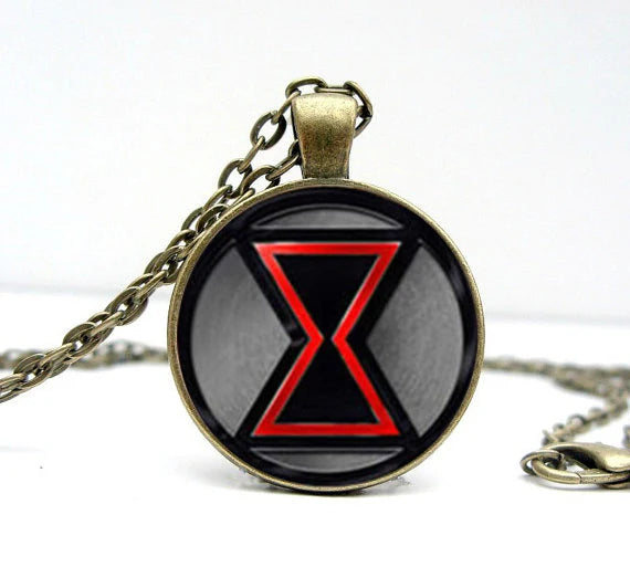 2017 New Emblem Necklace Women Pendant Novel Geometric Photo Jewelry Glass Cabochon N alternate view