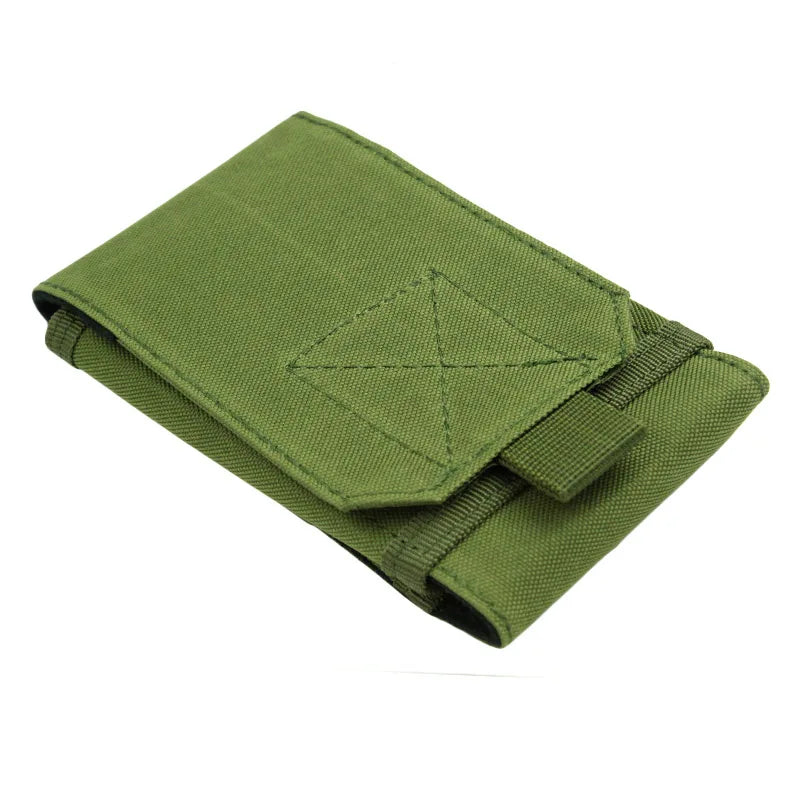 Outdoor Tactile Phone Pouch | MOLLE System Cell Phone Holder lifestyle view