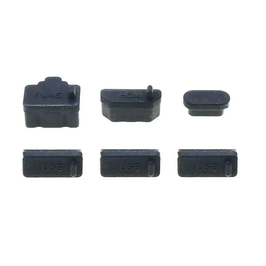 1 Set Silicone Dust Plug Set | Anti-Dust Cover for PS5, PS4, PS3 Console additional angle