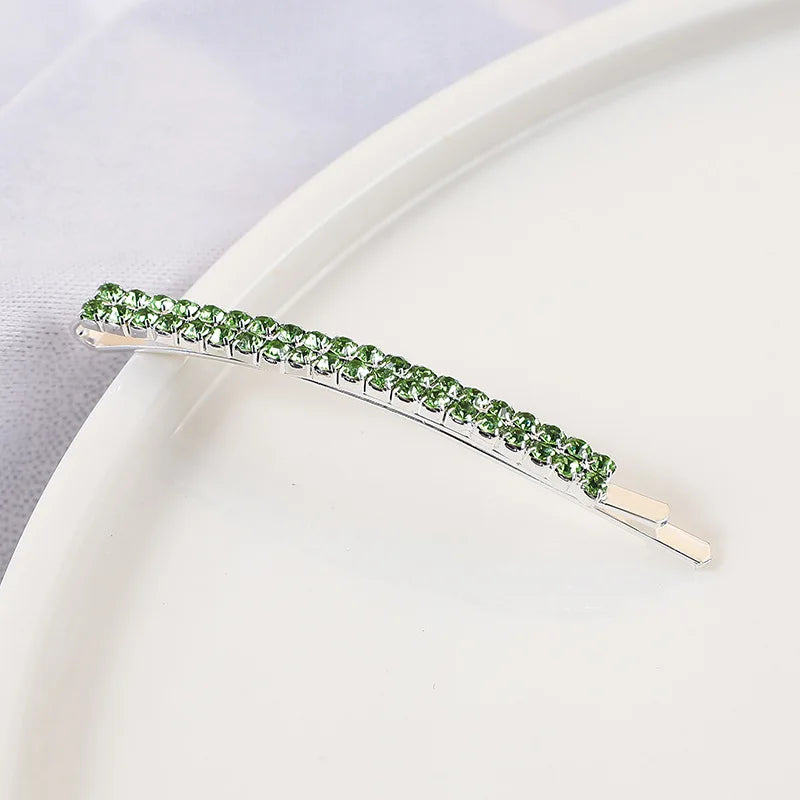 2020 New Elegant Rhinestone Hairpins Women Girls Hair Clips Pin Accessories Hair Ornaments Hairclip Hairgrip Barrettes Headdress