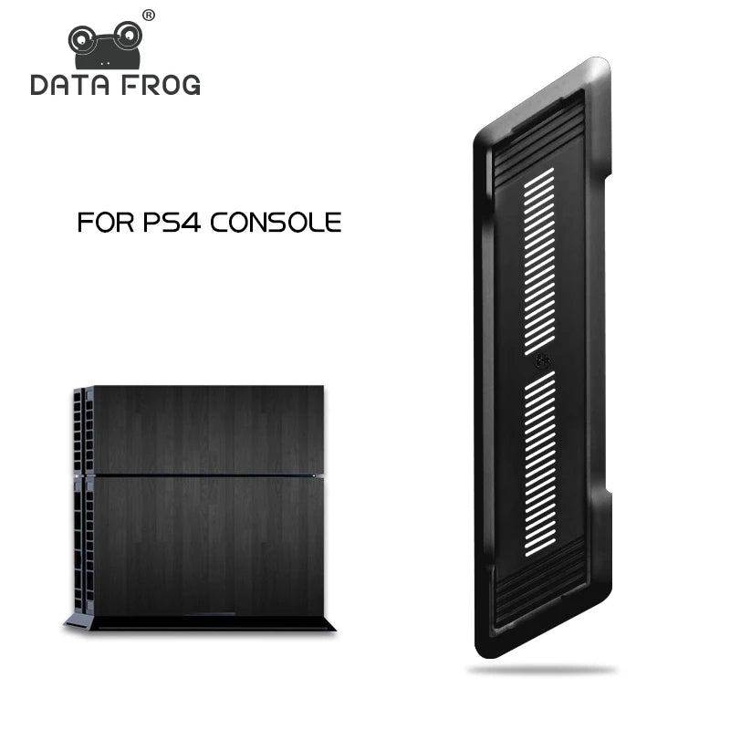 DATA FROG Cooling Bracket Vertical Stand For PS4/PS4 Pro/PS4 Slim Console Dock Cradle Mount Bracket