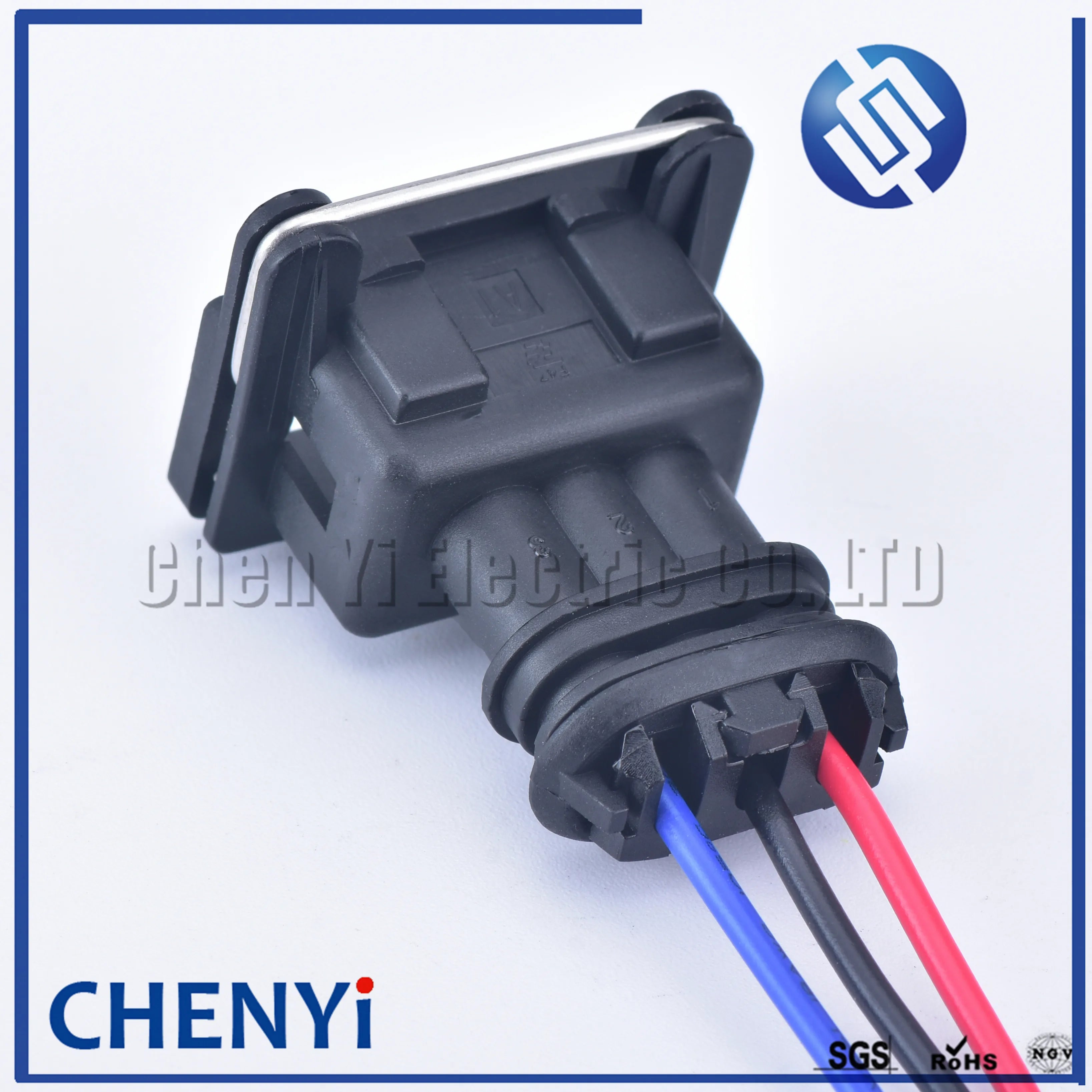 3 pin 282191-1 282729-1 EFI waterproof Fuel Injector connector EV1 Car Power Timer Connector Sensor Plug 1-962581-1 with wire