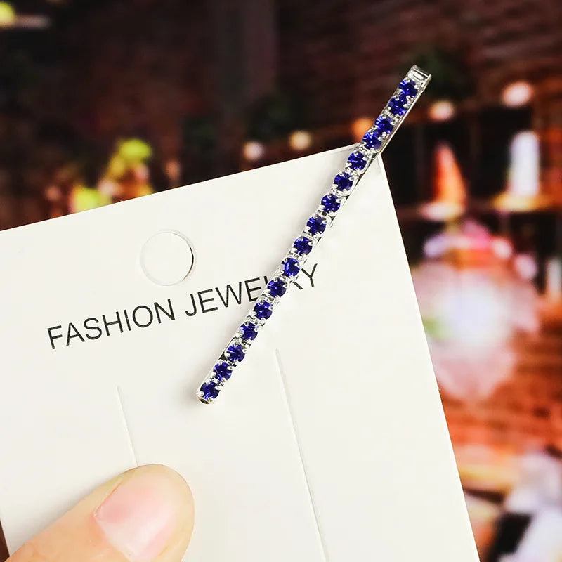 2020 New Elegant Rhinestone Hairpins Women Girls Hair Clips Pin Accessories Hair Ornaments Hairclip Hairgrip Barrettes Headdress