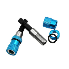 1/4 Inch Hex Shank Screw Depth Magnetic Screwdriver Bit Holder | Adjustable Depth Bit close-up view