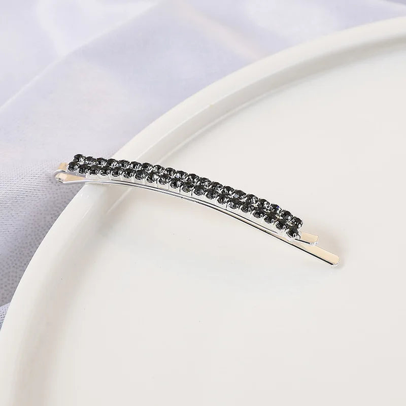 2020 New Elegant Rhinestone Hairpins Women Girls Hair Clips Pin Accessories Hair Orna alternate view