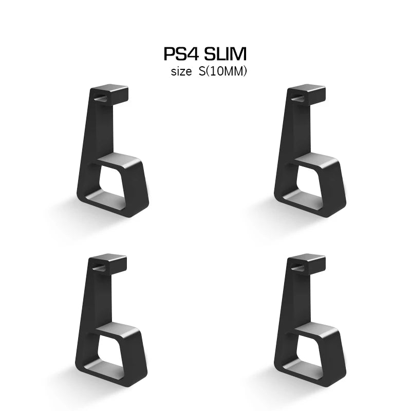 DATA FROG Cooling Feet Stand for PS4 Slim Pro | Horizontal Holder with Anti-Slip Desig close-up view