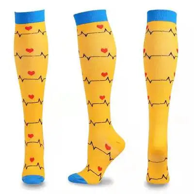 58 Styles Compression Socks Women Medical Nursing Stockings 20-30mmHg Edema Diabetes Varicose Veins Running Compression Socks