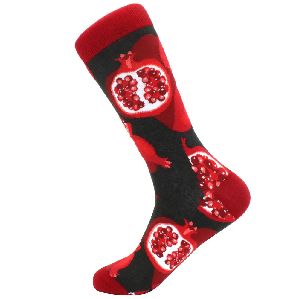 Sock Combed Cotton Funny Men's Big Size Crew Harajuku Hip Hop Thick Long Socks additional angle