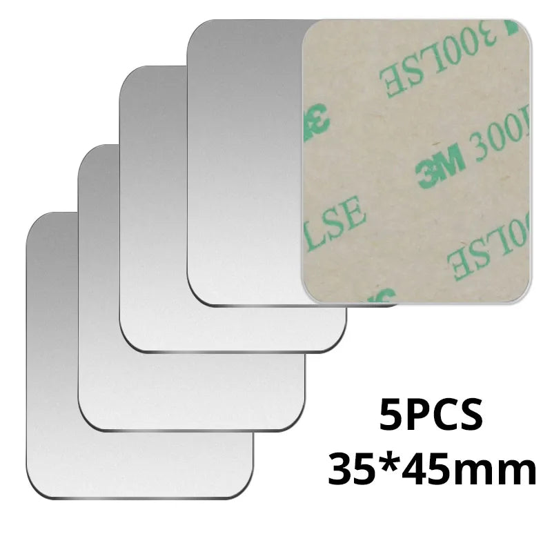 Metal Plate For Magnetic Car Phone Holder Iron Sheet Disk additional angle