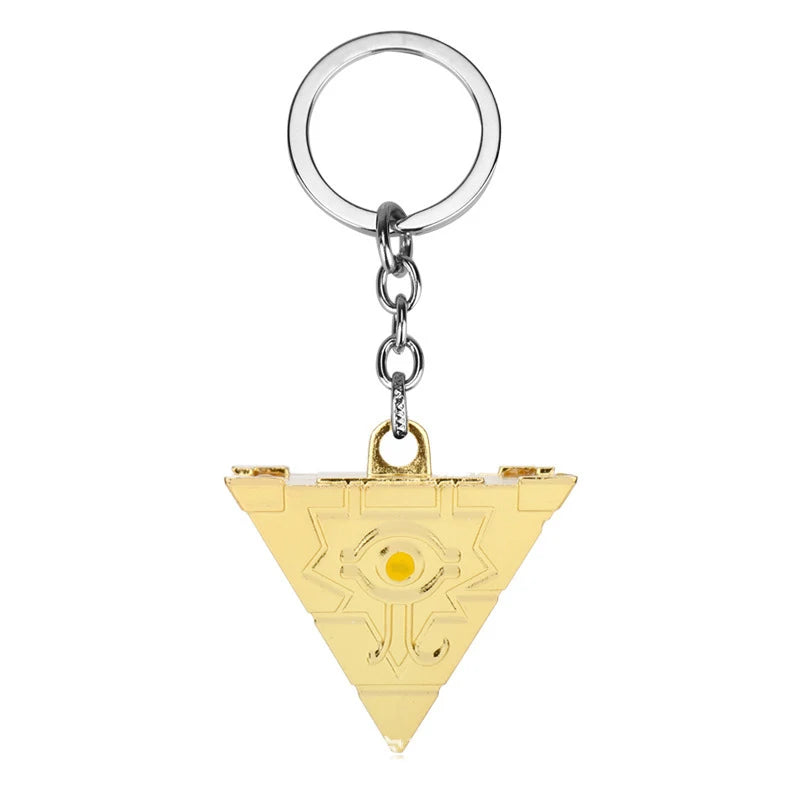 Anime Yu-Gi-Oh Necklace Yugi Muto Big Size 3D Millenium Puzzle Millennium Wheel Wisdo alternate view