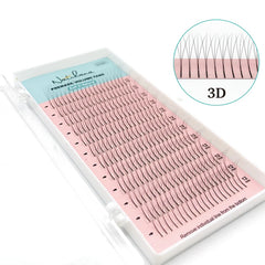 NATUHANA Premade Volume Fans | 3D 4D 5D 6D Faux Mink Eyelash Extensions alternate view