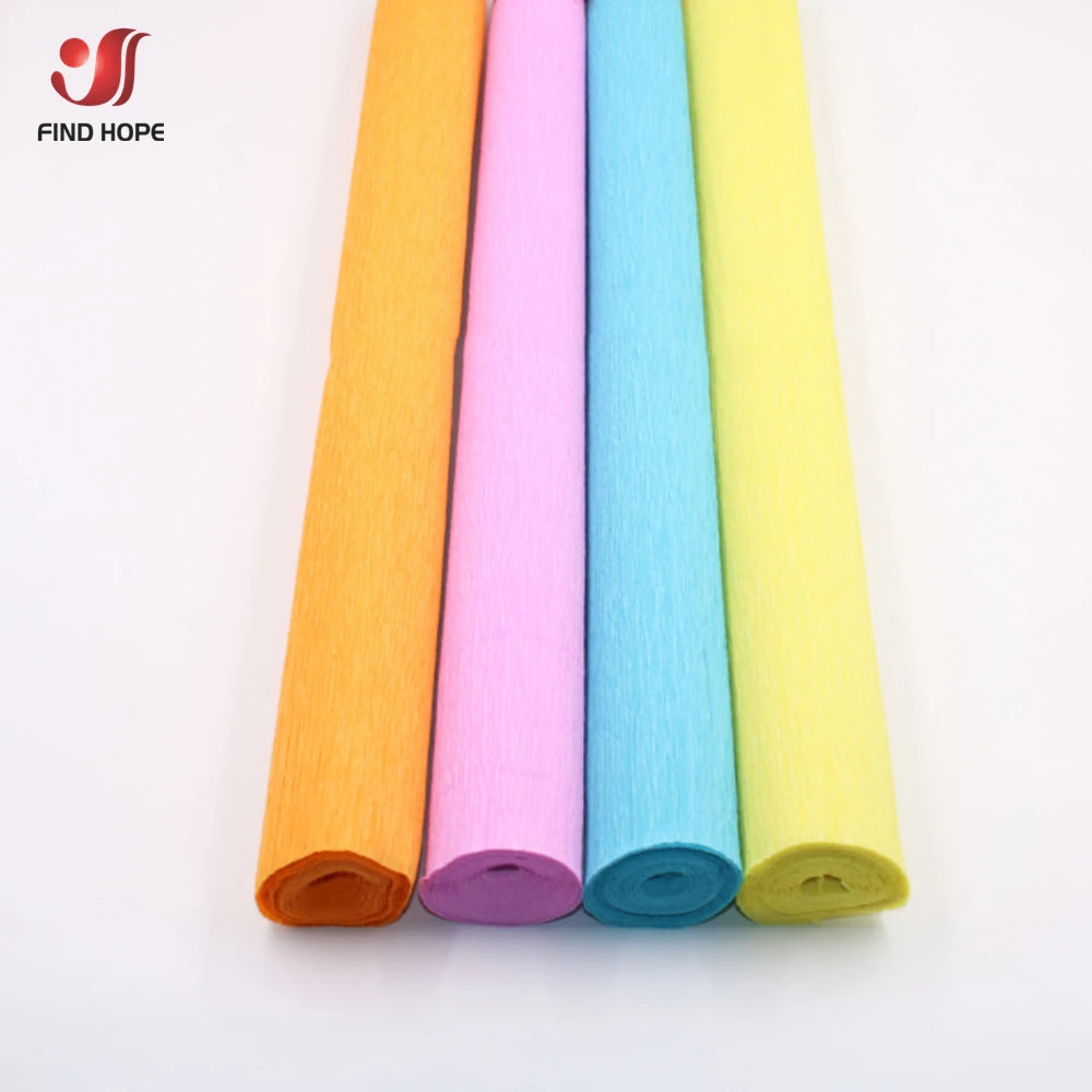 9.8"x8ft/Roll Crepe Paper for Handmade Paper Flower Wedding Birthday Party Decor Chil lifestyle view