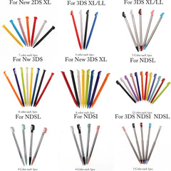 Plastic&Metal Touch Screen Stylus Pen Game Console Pen For Nintend 3DS 2DS XL LL for New 3DS LL XL f