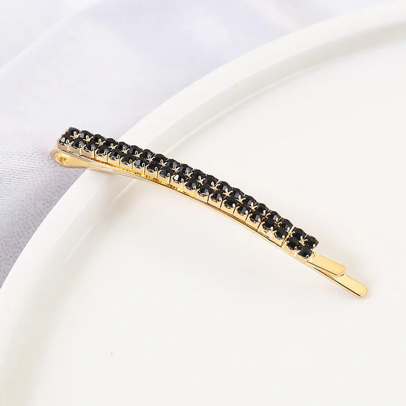 2020 New Elegant Rhinestone Hairpins Women Girls Hair Clips Pin Accessories Hair Orna alternate view