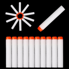 Glow in the Dark Darts 40-Pack | Fluorescent EVA Soft Bullets for Nerf Blasters