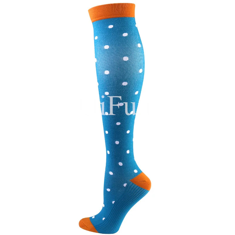 58 Styles Compression Socks Women Medical Nursing Stockings 20-30mmHg Edema Diabetes Varicose Veins Running Compression Socks