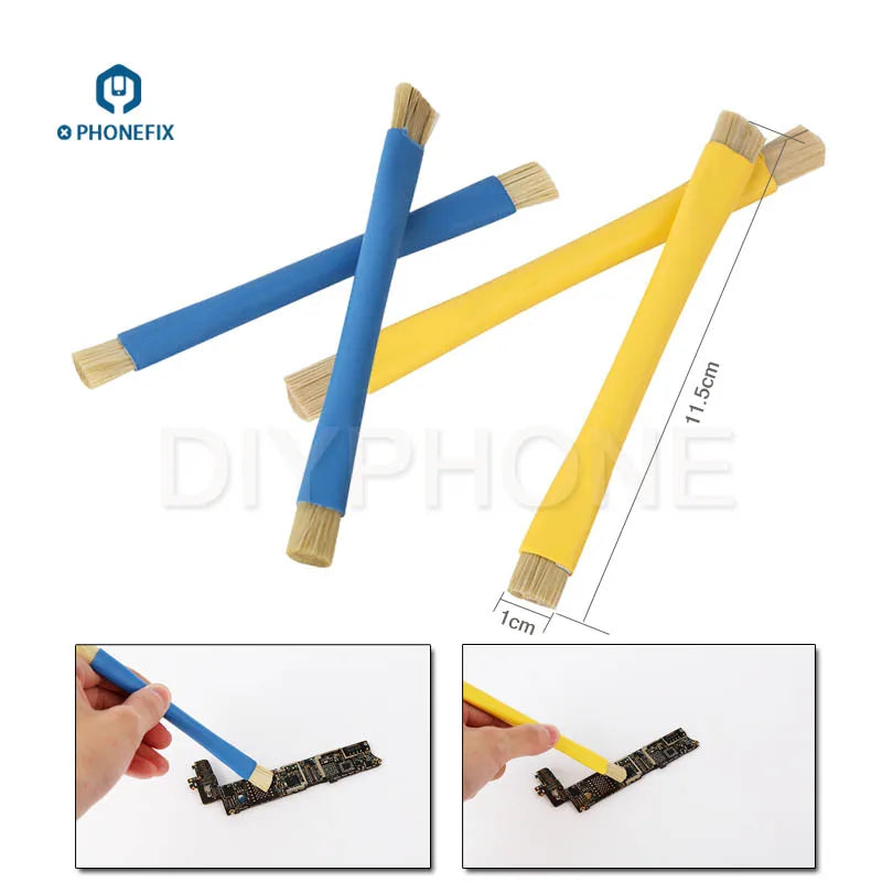 Anti-Static Brush Double Head ESD Safe Kit | Phone Motherboard Cleaning Tool lifestyle view