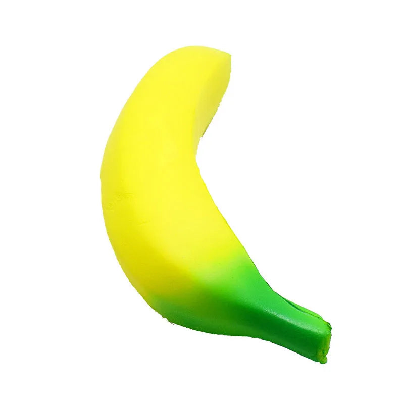 Squishy Banana Stress Relief Toy | Slow Rising Jumbo Squeeze Toy additional angle