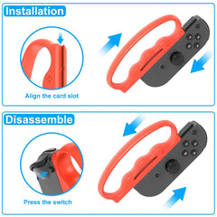 Hand Grips with Wrist Straps for Nintendo Switch Joy-Con | Fitness Boxing Accessories 1 detail view