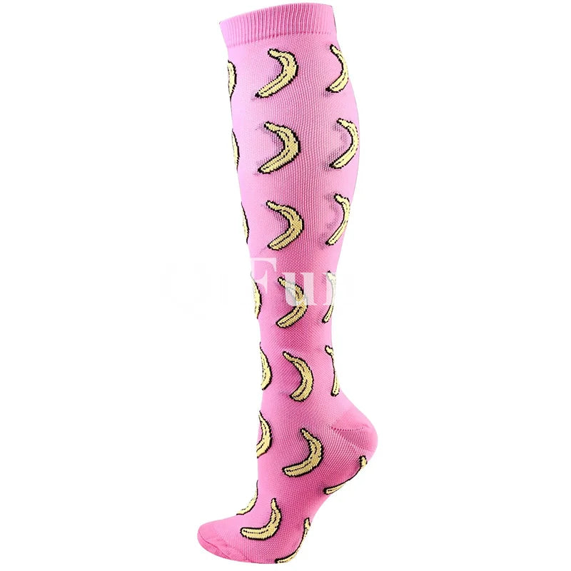 58 Styles Compression Socks Women Medical Nursing Stockings 20-30mmHg Edema Diabetes Varicose Veins Running Compression Socks