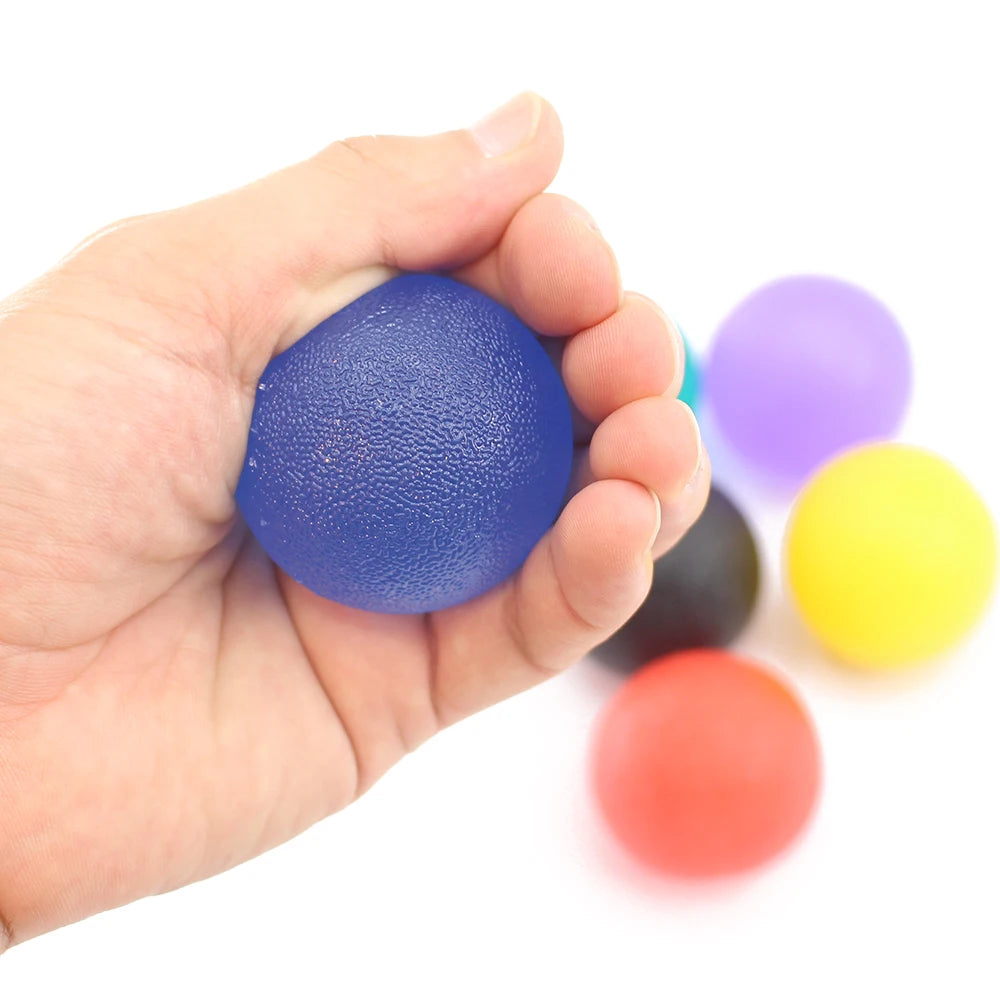 Silicone Hand Grip Ball | Finger Strength Trainer for Home Gym and Stress Relief detail view