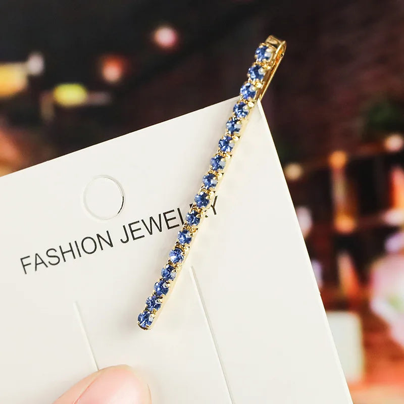 2020 New Elegant Rhinestone Hairpins Women Girls Hair Clips Pin Accessories Hair Or additional angle