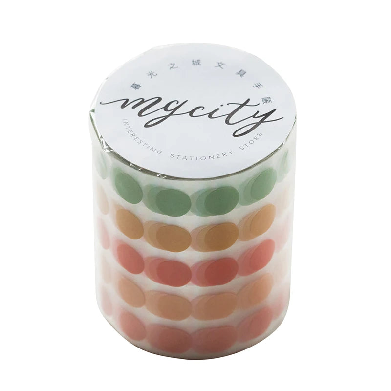 Color Dot Washi Tape Set | Decorative Masking Tape for DIY Scrapbooking lifestyle view