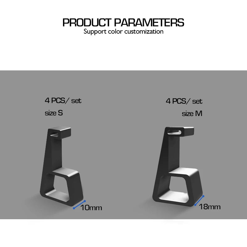 DATA FROG Cooling Feet Stand for PS4 Slim Pro | Horizontal Holder with Anti-Slip Design detail view