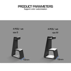 DATA FROG Cooling Feet Stand for PS4 Slim Pro | Horizontal Holder with Anti-Slip Design detail view